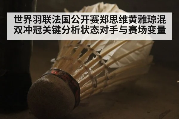 世界羽联法国公开赛郑思维黄雅琼混双冲冠关键分析状态对手与赛场变量